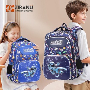 Natural Fish Elementary School Children's Third to Sixth Grades Backpack Wear resistant Ultra light Double Shoulder Bag Wholesale