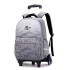 Natural Fish's new pull rod backpack reduces the burden on elementary school students and boys, with a large capacity and detachable backpack. One piece hair replacement