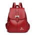 2023 New Korean Retro Large Capacity Backpack Outdoor Leisure Travel Women's Simple Texture Backpack Wholesale