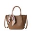 2024 new single shoulder women's bag, large capacity crossbody tote bag, mommy bag, fashionable and simple shopping bag