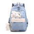 Natural Fish New Women's Backpack for Primary School Students, Reducing Burden, Fashionable Girls' Clear New Backpack Wholesale Sales