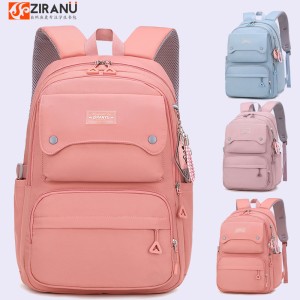 Natural fish backpack for junior high school students, female students with large capacity, elementary school students from grades three to six, capable of printing characters and logos, cross-border bestseller