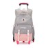 Natural Fish New Stair Climbing Pull Rod Backpack Junior High Capacity Detachable One Piece dropshipping Children's Backpack