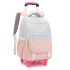 Natural Fish new stair climbing rod backpack for junior high school boys, large capacity detachable one piece dropshipping children's backpack