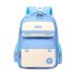 Natural Fish Children's Backpack for Primary School Students in Grades 1-3 to 6, British Style, Reduced Burden, School Backpack