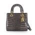 Wholesale bags for women, high-quality crocodile princess bags, women's handbags, versatile European and American fashionable single shoulder diagonal cross bags for women