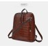 2023 new European and American style crocodile pattern six piece set for women's bags, mother bag, single shoulder handbag, crossbody bag, backpack wholesale