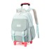 2024 New Children's Trolley School Bag for Primary School Students with Large Capacity and Junior High School Students