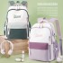 Natural fish new backpack for junior high school girls with large capacity, high school and university backpacks for elementary school students in grades 3-6