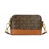 Summer 2024 new high-end fashion retro printed women's bag multi-layer mobile phone small bag casual single shoulder diagonal cross bag trend