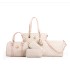 2023 Women's Bag New European and American Fashion Mother and Child Bag Handbag Arrow Pattern Single Shoulder Mother and Child Bag Six Piece Set Wholesale