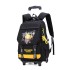 Natural Fish Anime Pull up Backpack Six Wheel Stair Climbing Male Backpack Elementary School Backpack Junior High School Student Large Capacity