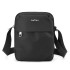 Cross border men's bag 2024 new large capacity multi compartment single shoulder business commuting simple crossbody bag fashion bag wholesale