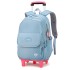 2022 Natural Fish Student Pull up Backpack for Grades 3-6 Lightweight, Large Capacity, Multi layer Breathable, Cross border Explosive Product Delivery