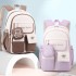 Natural Fish's new backpack for junior high school, high school, and college students, with large capacity and high appearance, is a cross-border hot selling backpack for women