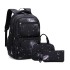 Natural Fish Personalized Fashion Starry Sky Primary and Secondary School Student Backpack Boys 4-6 Grades Three Piece Set Backpack