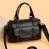 Leisure handbag 2025 new women's bag European and American fashion single shoulder diagonal cross bag large capacity retro mailman cross-border