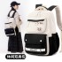 Backpack, backpack, high aesthetic value, large capacity, primary school students, grades 3-6, university, junior high school, high school wholesale