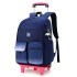 2022 Natural Fish New Pull up Backpack for Primary School Students in Grades 3-6 with Large Capacity and Reduced Burden, One Piece Waiver Backpack