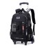 Natural Fish Cross border New Pull up Backpack for Primary School Students, Grades 3-6, Men, Large Capacity Load Reduction Backpack Delivery Service