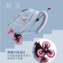 Cross border dropshipping of natural fish new product, pull rod backpack for primary school students, grades 3-6, middle school students, girls aged 8-14