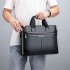 2023 new men's handbag, office bag, European and American men's business commuting handbag, single shoulder crossbody bag