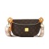 2024 New Retro Fashion Printed Bag for Women, Minimally Designed for Women, Chest Bag, Casual and Versatile, Broadband Single Shoulder Crossbody Bag