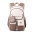 Natural Fish's new backpack for junior high school, high school, and college students, with large capacity and high appearance, is a cross-border hot selling backpack for women