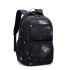 Natural Fish Personalized Fashion Starry Sky Primary and Secondary School Student Backpack Boys 4-6 Grades Three Piece Set Backpack