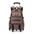 Natural Fish Children's Pull up Backpack Can Carry Primary School Students, Middle School Students, Stair Climbing Backpacks, Grades 3-6 High School Students