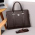 Cross border 2024 new business commuting bag handbag computer bag men's briefcase large capacity crossbody shoulder bag