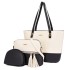 2023 Women's Bag New Fresh and Sweet Three piece Set Mother Bag Large Capacity Shoulder Cross Shoulder Handbag Factory Wholesale