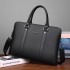 Men's bag foreign trade 2025 new business commuting shoulder bag computer bag horizontal men's briefcase cross-border wholesale