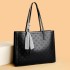 High end fashion bag for women 2024 new retro printed large capacity tote bag versatile underarm shoulder bag for women