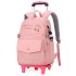 Natural Fish Cross border New Pull up Backpack for Primary School Students and Girls, Simple, Fashionable, Large Capacity, Anti Splashing, One Piece Hair Collection