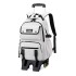 Natural Fish Children's Pull up Backpack Can Carry Primary School Students, Middle School Students, Stair Climbing Backpacks, Grades 3-6 High School Students