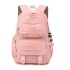 Natural Fish New Primary School Children's Backpack, Third to Sixth Grade Girls' Backpack, Lightweight Backpack, University Girls