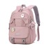 Natural Fish One Piece Hair College Wind Backpack High School Student Backpack Large Capacity Fashionable Girl Back Protection