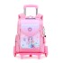 New product of Natural Fish: Pull rod backpack for elementary school students, girls in grades 1-6, lightweight, waterproof, large capacity, cross-border popular item