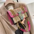 High end handbag for women 2024 new trendy retro chain bag ins versatile single shoulder crossbody bag small square bag