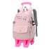 Natural Fish Cross border New Pull up Backpack for Primary School Students and Girls, Simple, Fashionable, Large Capacity, Anti Splashing, One Piece Hair Collection