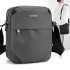 Cross border men's bag 2024 new large capacity multi compartment single shoulder business commuting simple crossbody bag fashion bag wholesale