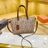 Cross border vintage tote bag for women 2024 new large capacity women's handbag fashion versatile single shoulder crossbody bag