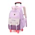 Natural Fish New Stair Climbing Pull Rod Backpack Junior High Capacity Detachable One Piece dropshipping Children's Backpack