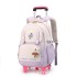 Natural Fish New Lightweight Pull up Backpack Primary School Girls' Large Capacity Backpack 3-6 Grade Middle School Students' Backpack