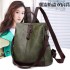 2023 New Women's Fashion Trend Shoulder Bag Nylon Fabric Large Capacity Simple Leisure Backpack Travel Backpack