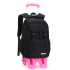 New product of Natural Fish: Pull up bag for elementary school students aged 8-12, detachable large capacity backpack for girls, cross-border dropshipping