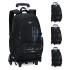 Natural fish, children's suitcase, backpack, male and female elementary school students, middle school students, grades 3-6, detachable backpack