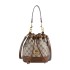 Bucket bag for women 2024 new style women's bag trendy and fashionable printed diagonal cross bag bucket bag high-end texture versatile shoulder bag