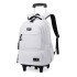 Pull up backpack for grades 1-6 elementary school students, junior high school students, male students, children climbing stairs, backpack with large capacity